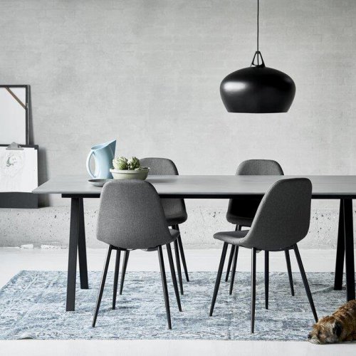 Bộ bàn ăn 4 ghế phong cách tối giản